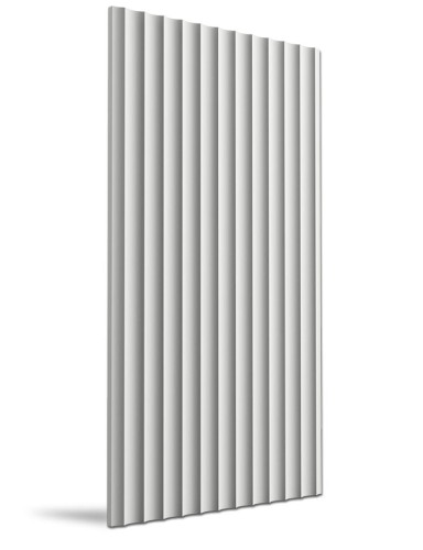 Panel dekoracyjny lamele z gipsu
