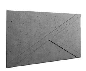 Architectural Concrete Geo – model 03A – 120×60 cm dark grey