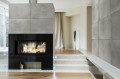 Panele gipsowe imitujące beton architektoniczny Dove Grey